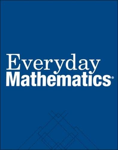 Everyday Mathematics, Grades 1-3, Materials List Poster