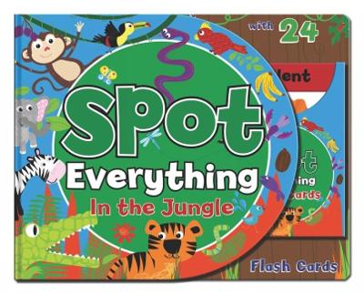 Spot Everything Book - Jungle: Spot Everything with Flash Cards