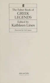 The Faber Book of Greek Legends
