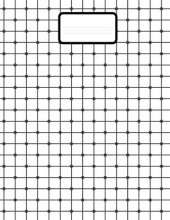 Graph Paper Notebook: Grid Paper Notebook 110 Sheets Large 8.5 x 11 Quad Ruled 5x5