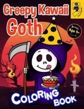 Creepy Kawaii Ghosts Coloring Book: Cute Horror Spooky Chibi Coloring Pages for Kids, Toddler