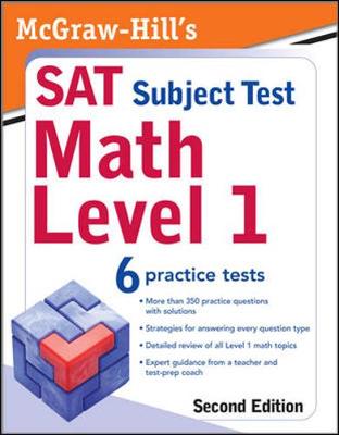 McGraw-Hill's SAT Subject Test: Math Level 1, 2/E