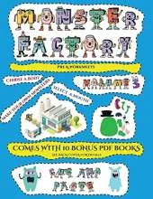 Pre K Worksheets (Cut and paste Monster Factory - Volume 3): This book comes with collection of downloadable PDF books that will help your child make an excellent start to his/her education. Books are designed to improve hand-eye coordination, develop fin