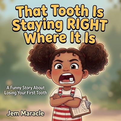 That Tooth Is Staying RIGHT Where It Is: A Funny Picture Book About Losing Your First Tooth Tooth Fairy & Loose Tooth Gift for Kids Ages 4-8