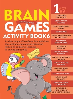 Brain Games for Kids: Activity Book Level 1