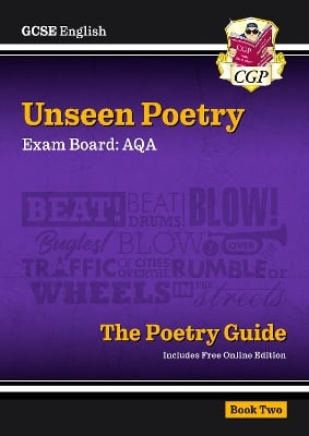 GCSE English AQA Unseen Poetry Guide - Book 2 includes Online Edition: for the 2025 and 2026 exams