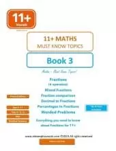 11+ Maths - Book 3: Everything you need to know about Fractions