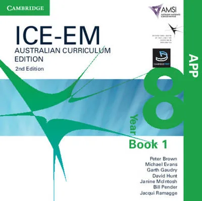 ICE-EM Mathematics Australian Curriculum Edition Year 8 Book 1