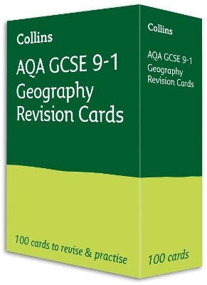 AQA GCSE 9-1 Geography Revision Cards: Ideal for the 2026 and 2027 Exams