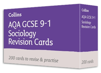 AQA GCSE 9-1 Sociology Revision Cards: Ideal for the 2026 and 2027 Exams
