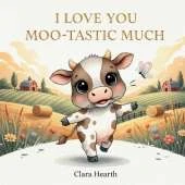 I Love You Moo-tastic Much: A Heartwarming Farm Bedtime Picture Book for Toddlers Ages 2-6 Featuring Playful Animal Puns and a Hidden Sparkle Butterfly
