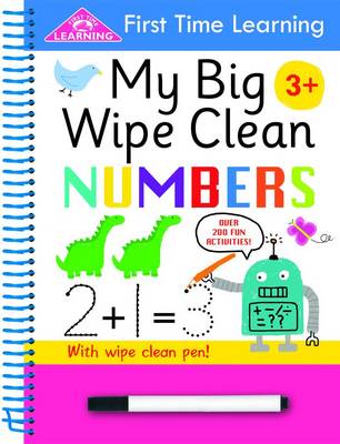 First Time Learning Wipe Clean- Numbers