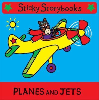 Sticky storybooks: Planes and Jets