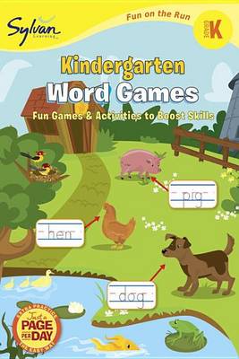 Kindergarten Word Games (Sylvan Fun On The Run Series)