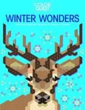 Color Quest: Winter Wonders: Extreme Color-by-Number Pictures to Reveal