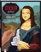 Kaleidoscope Sticker Mosaics: Fine-Art Masterpieces
