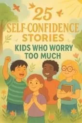 25 Self-Confidence Stories for Kids Who Worry Too Much: Empowering Short Stories to Help Anxious Children Build Courage, Calm Fears, and Grow Confidence