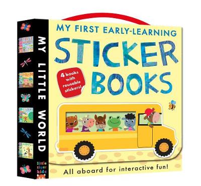 My First Early-learning Sticker Books: Hop on board for interactive fun!