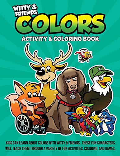 Witty and Friends COLORS Activity and Coloring Book