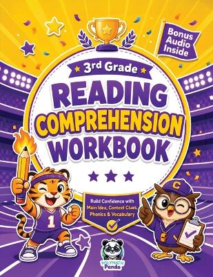 3rd Grade Reading Comprehension Activity Workbook: Learning Common Core Themes, Characters & Settings Context Clues, Main Ideas & Phonics Spelling Weekly Vocabulary Building After School & Year-Round Practice Exercises for Third Grader Success
