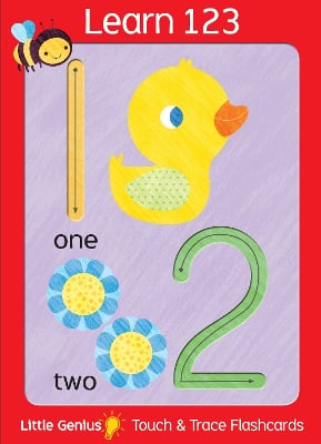 Little Genius Giant Flash Cards 123