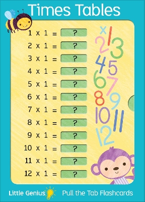 Little Genius Giant Flash Cards - Times Tables