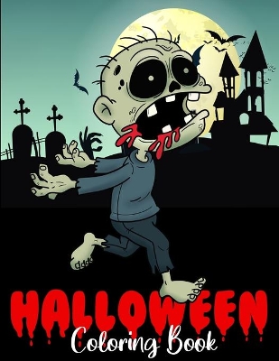 Halloween Coloring Book: Spooky Kids Coloring Book
