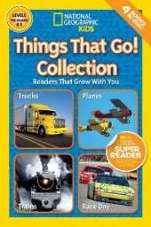 National Geographic Kids Readers: Things That Go Collection