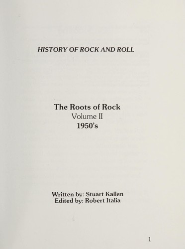 The Roots of Rock: The 1950's