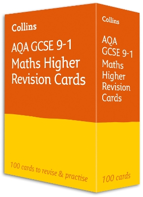 AQA GCSE 9-1 Maths Higher Revision Cards: Ideal for the 2026 and 2027 Exams