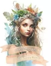Elf Portraits Coloring Book: Drawing for Adults and Teenagers Relax and Calm Down. A Fairy Tale World with Lovely Female Elves. Volume 2