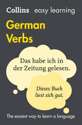 Easy Learning German Verbs: With Free Verb Wheel