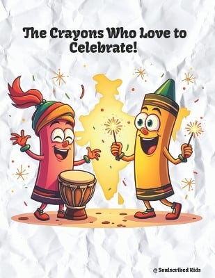 The Crayons who love to celebrate!