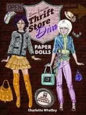 Thrift Store Diva Paper Dolls