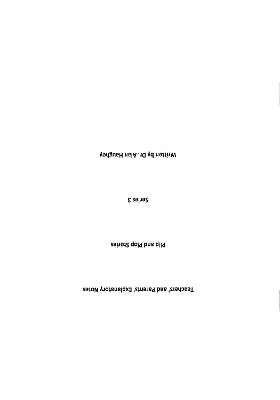 Teachers' and Parents' Explanatory Notes Series 3: Plip and Plop Stories