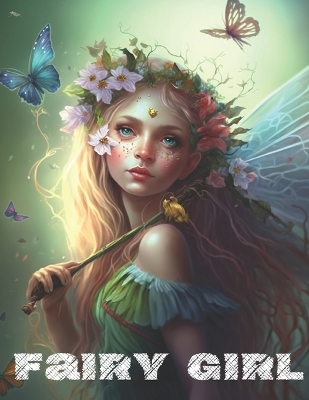 Fairy Girl: Face Coloring Book