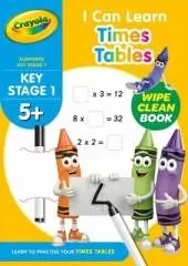 Crayola I can Learn Times Tables - Wipe Clean 5+