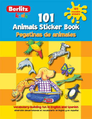 Spanish Animals Berlitz Kids Sticker Book
