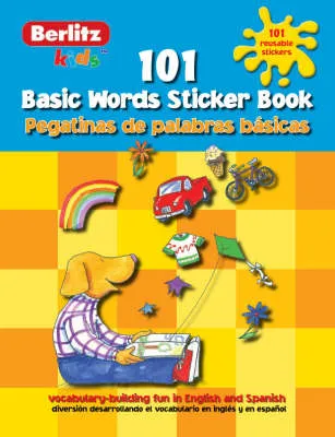 Spanish Basic Words Berlitz Kids Sticker Book