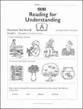 Reading for Understanding, Placement Test B, Grades 1-3