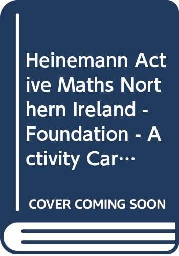 Heinemann Active Maths Northern Ireland - Foundation - Activity Cards