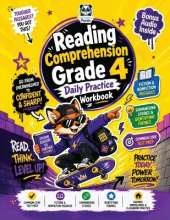 Reading Comprehension Grade 4 Daily Practice Workbook: Common Core 4th Grade Reader Test Prep Activity Resource Nonfiction & Fiction Passages, Summarizing Stories & Identifying Themes Fourth Grade Success with Summer Homeschool & Classroom Exercises