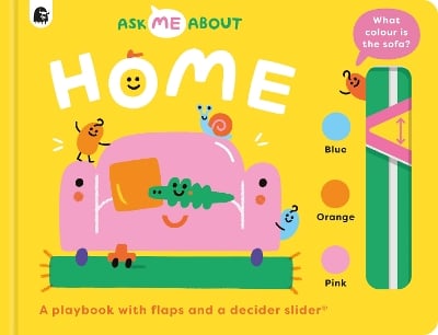 Home: A playbook with flaps and a decider slider®