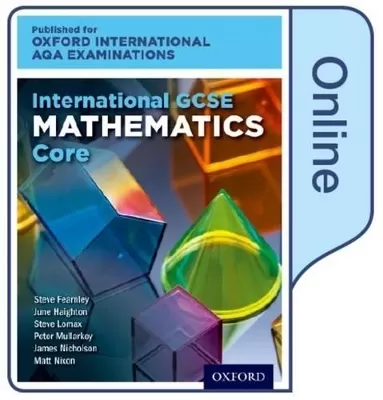OxfordAQA International GCSE Mathematics Core (9260): Online Textbook