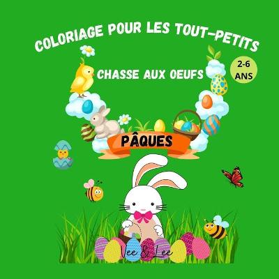 Coloriage pour les tout petits Chasee aux Oeufs Paques
